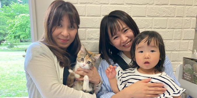 くるりちゃんと新しい家族