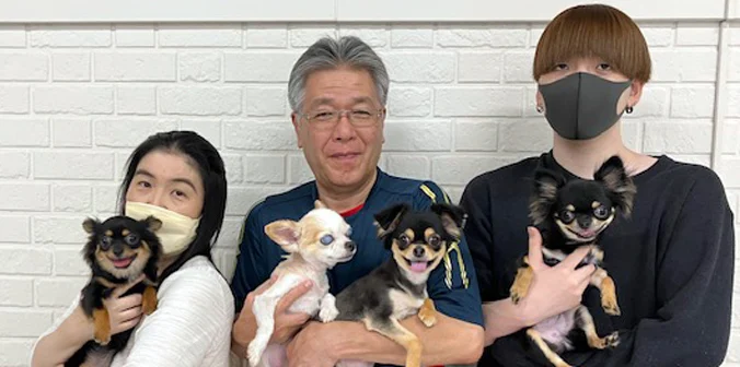 らんちゃんと新しい家族