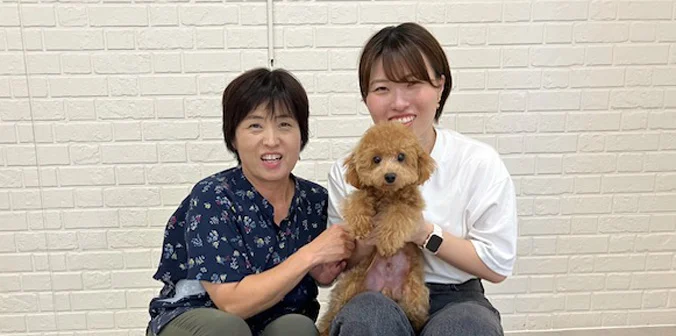 にこくんと新しい家族