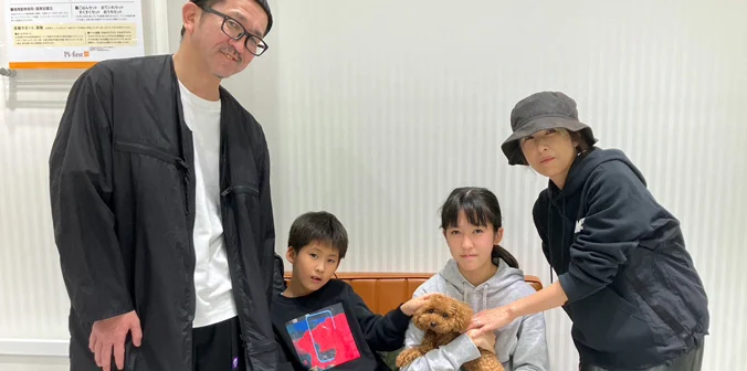 ティックくんと新しい家族