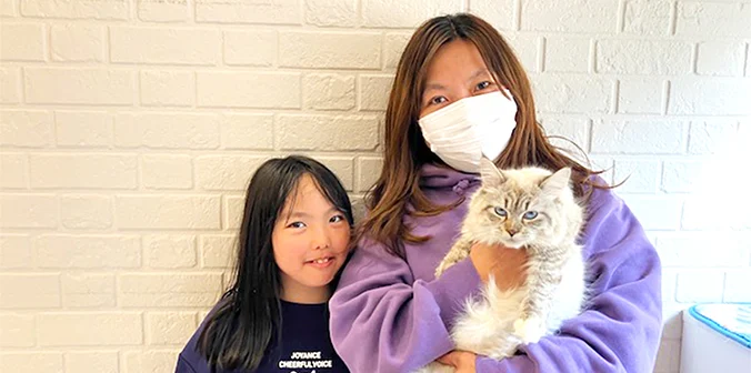 カンタくんと新しい家族