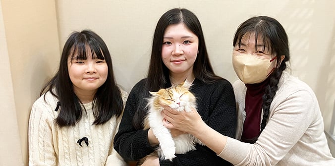 リベちゃんと新しい家族