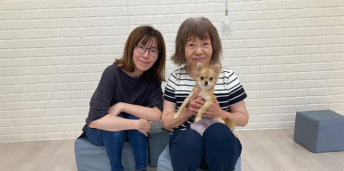 ニナちゃんと新しい家族