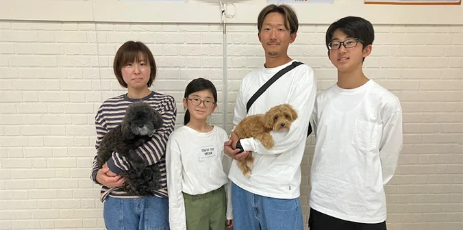 寿ちゃんと新しい家族