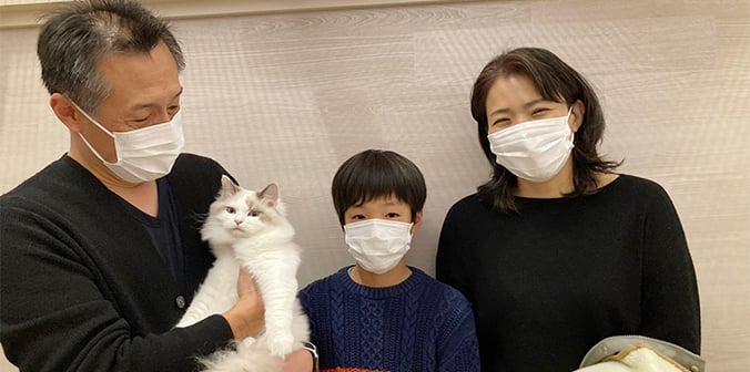 Luckyちゃんと新しい家族