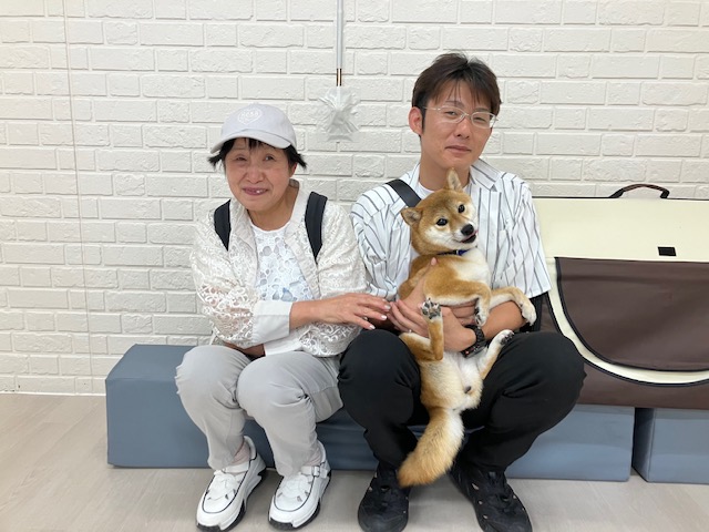 こまちちゃんと新しい家族