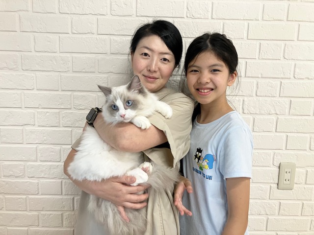 ゆきちゃんと新しいご家族