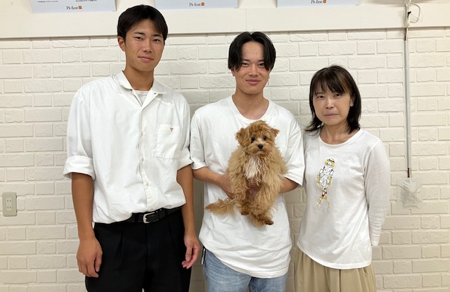 廉太くんと新しいご家族